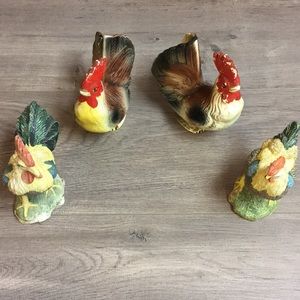 Chicken/Rooster Collection Lot Decor Vintage